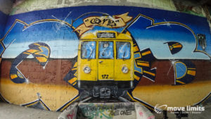 Abhörstation Teufelsberg Berlin - Kalter Krieg und Graffiti - movelimits.de - U-Bahn